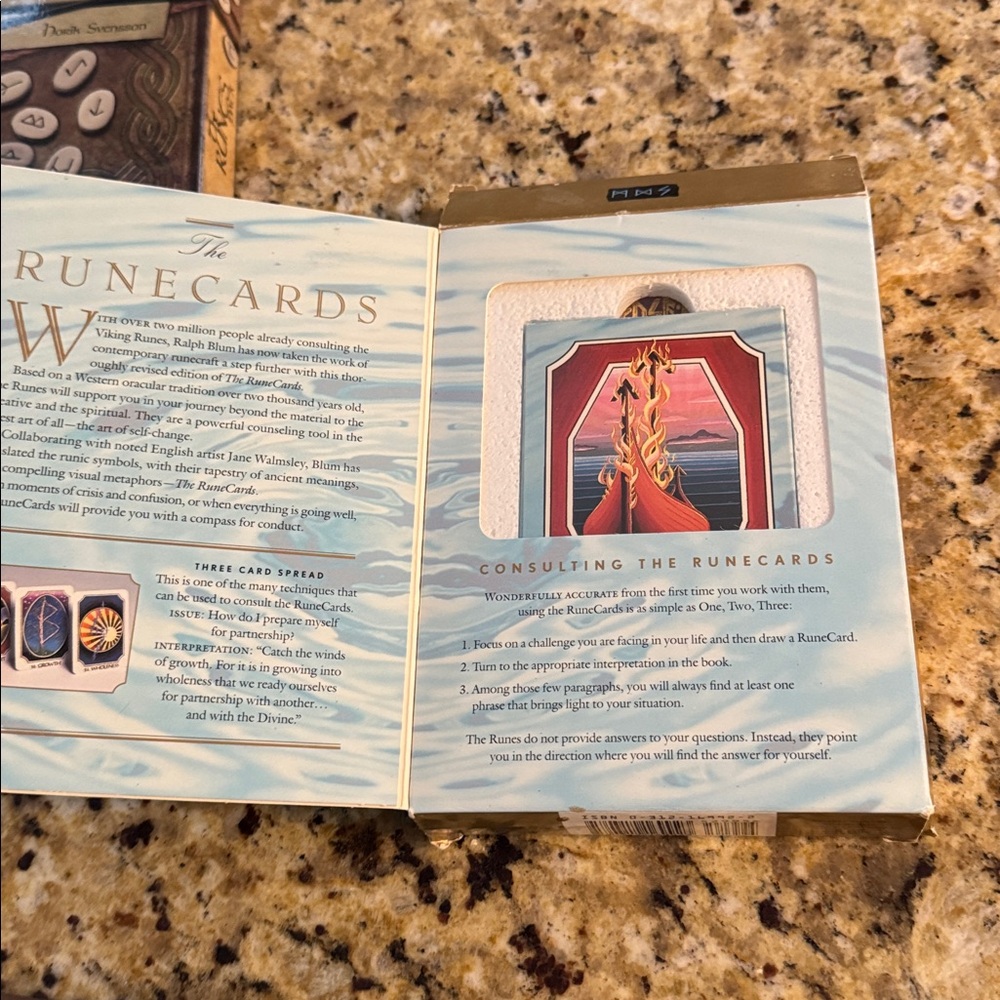 The Runes Pack with Stones and The Cards Book - Picture 6 of 6